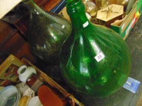 A pair of 25 litre glass Carboys