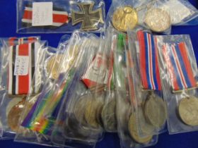 A large qty of medals