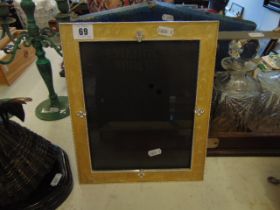 A large standing decorative frame