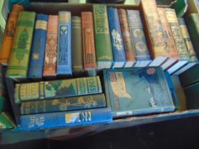 A qty of antiquarian books with decorative bindings