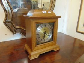 A Mahogany mantle clock