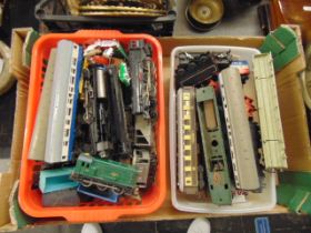 A qty of assorted model trains