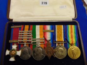 A qty of six medals