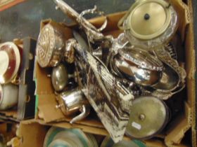 A qty of Silver plate inc.