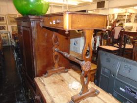 An early Victorian Mahogany side table, 1960's,