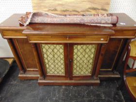 A 19th century Rosewood sideboard