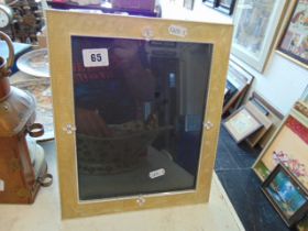 A large standing decorative frame
