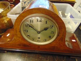 A Mahogany Napoleon hat clock