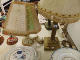 Two table lamps