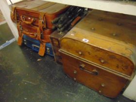 A qty of cases and trunks