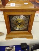 A Mahogany mantle clock