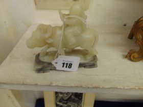 A Jade figure