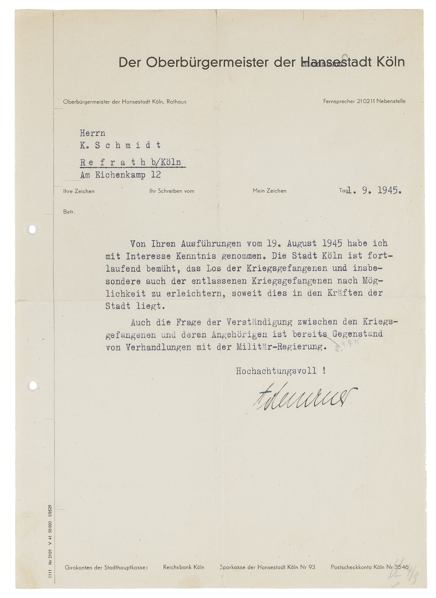 Adenauer, Konrad.