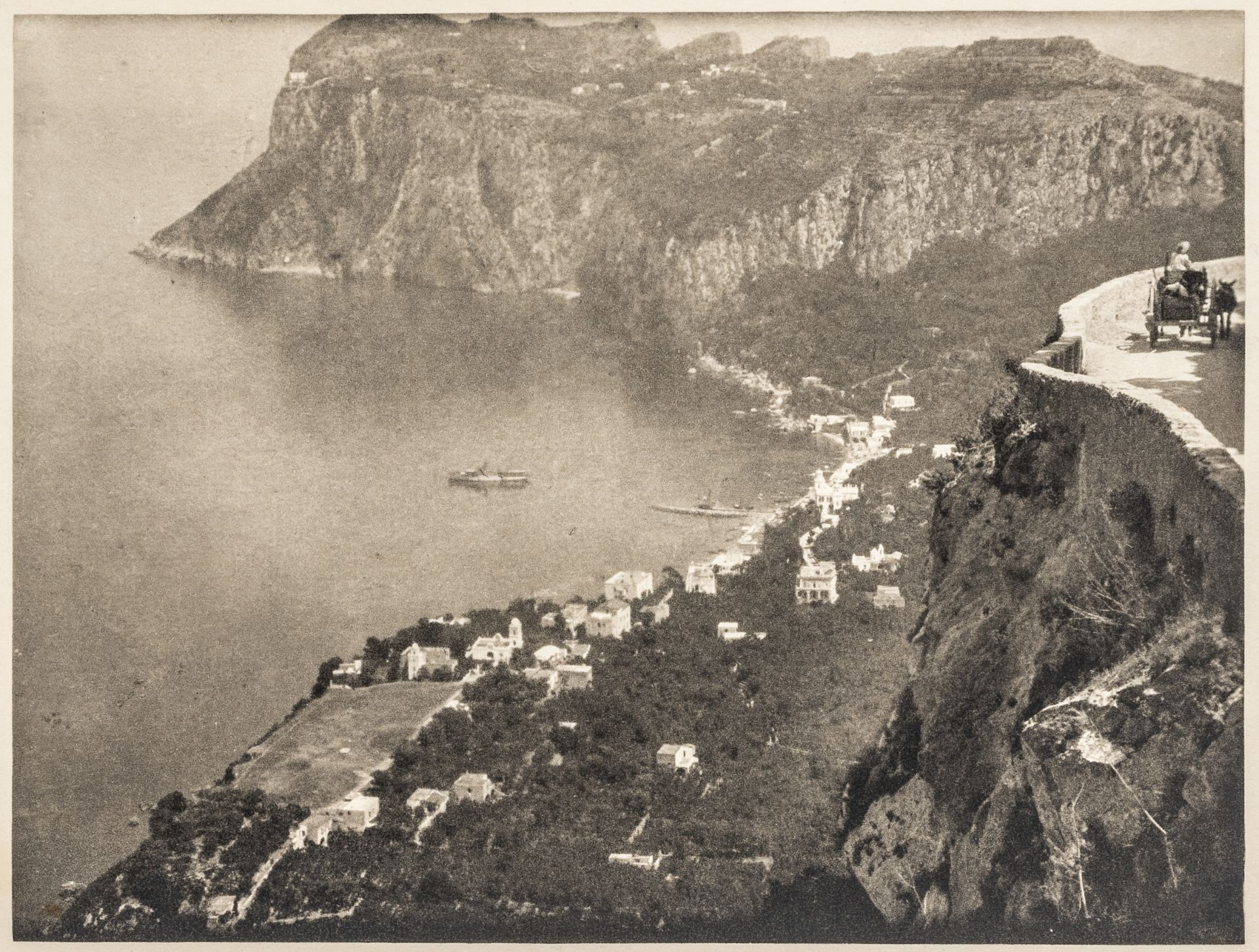 Italien - - Struss, Karl. The Cliffs,