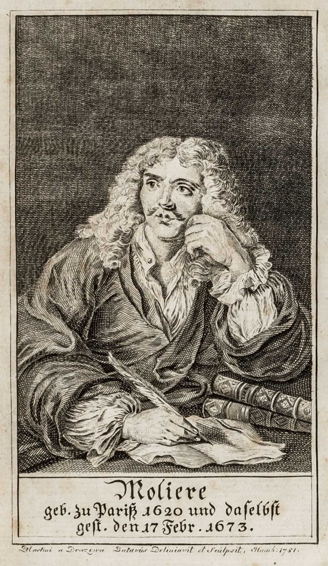 Molière, Jean-Baptiste. Sämmtliche - Bild 2 aus 3