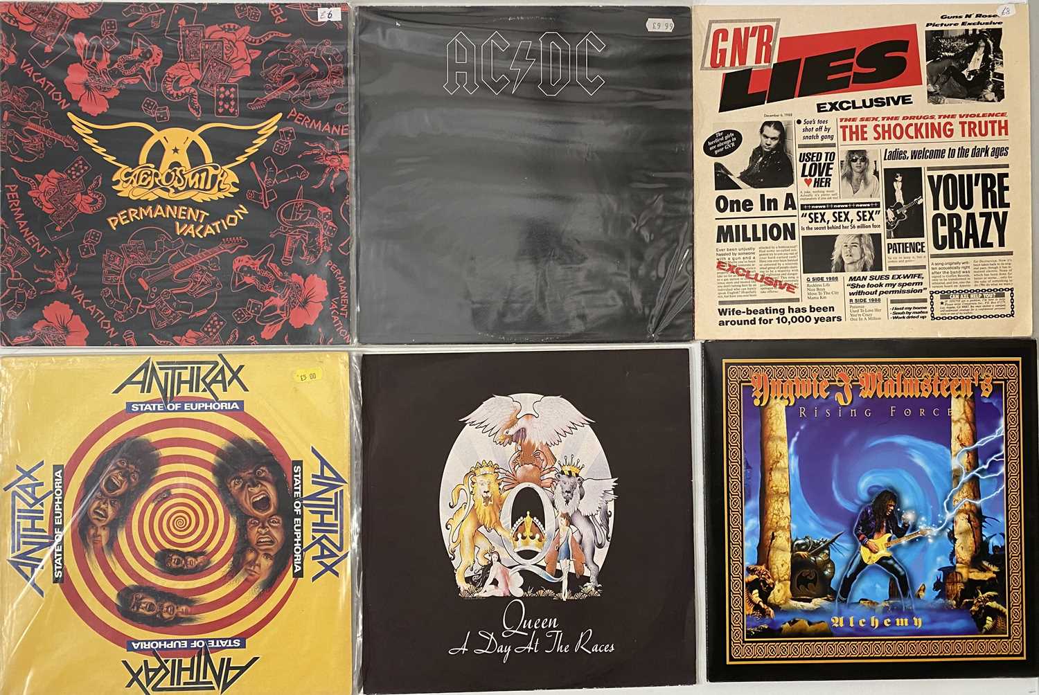 HEAVY ROCK/ METAL - LP COLLECTION