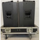 STRAWBERRY STUDIOS - STRAWBERRY RENTALS COLLECTION - JBL ARRAY 4892 PAIR IN FLIGHT CASE.