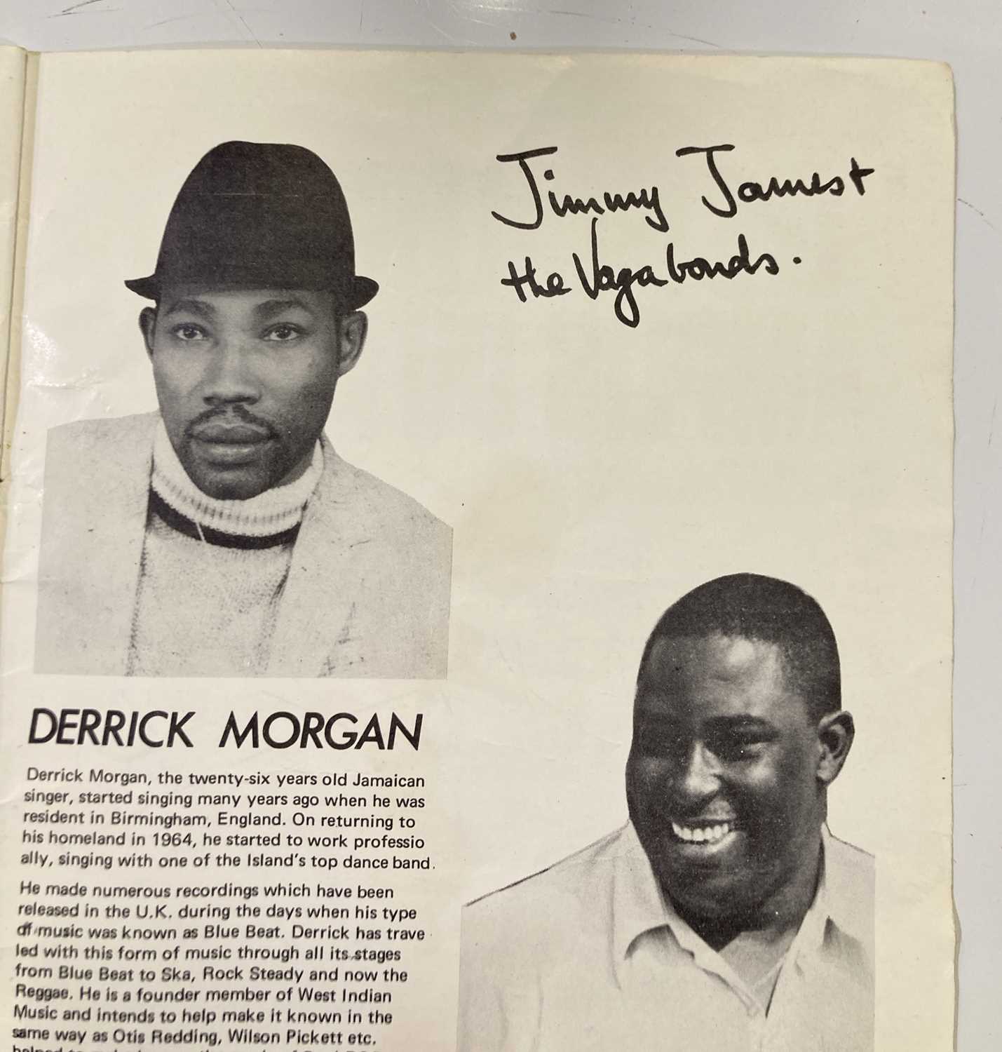 1969 1ST CARIBBEAN MUSIC FESTIVAL PROGRAMME - SIGNED BY JACKIE EDWARDS / MAX ROMEO AND MORE. - Image 7 of 8
