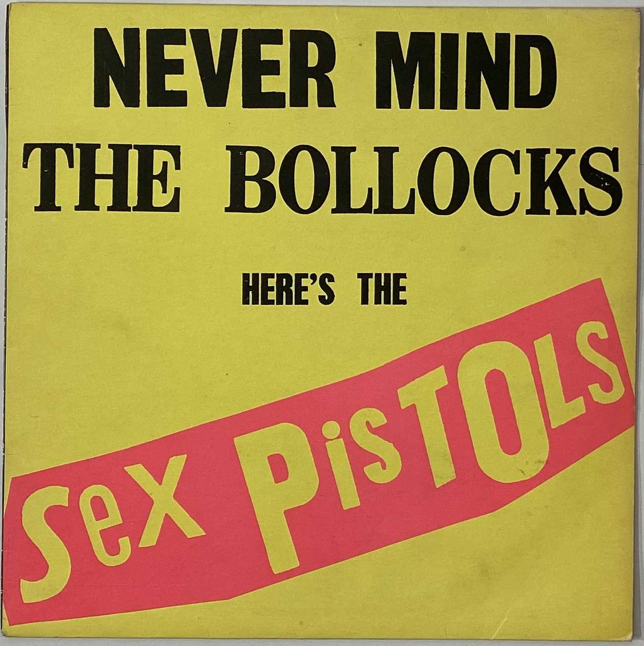 SEX PISTOLS - NEVER MIND THE BOLLOCKS LP (ORIGINAL UK W/ SUBMISSION 7", POSTER & BLANK BACK COVER - - Image 2 of 5