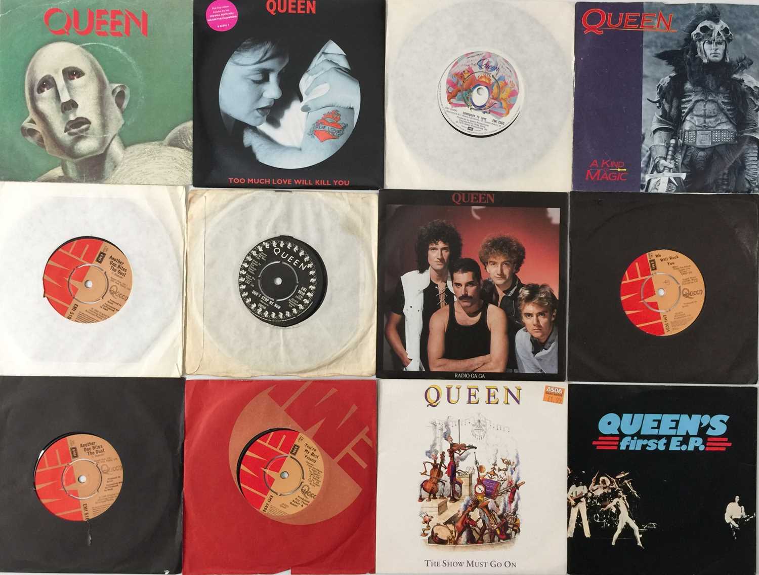 QUEEN & RELATED / GEORGE MICHAEL / ELTON JOHN - 7" COLLECTION - Image 2 of 3