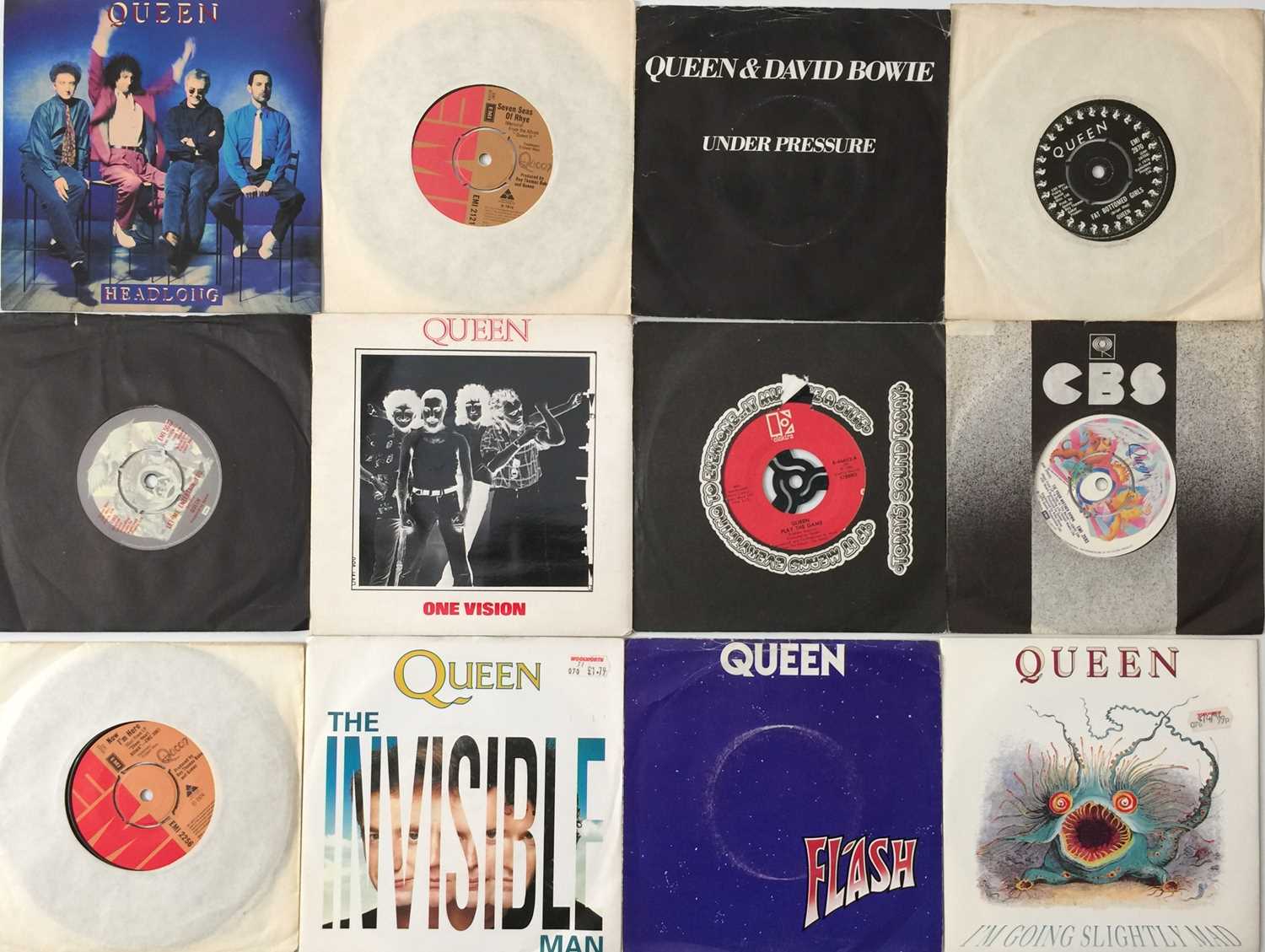 QUEEN & RELATED / GEORGE MICHAEL / ELTON JOHN - 7" COLLECTION - Image 3 of 3