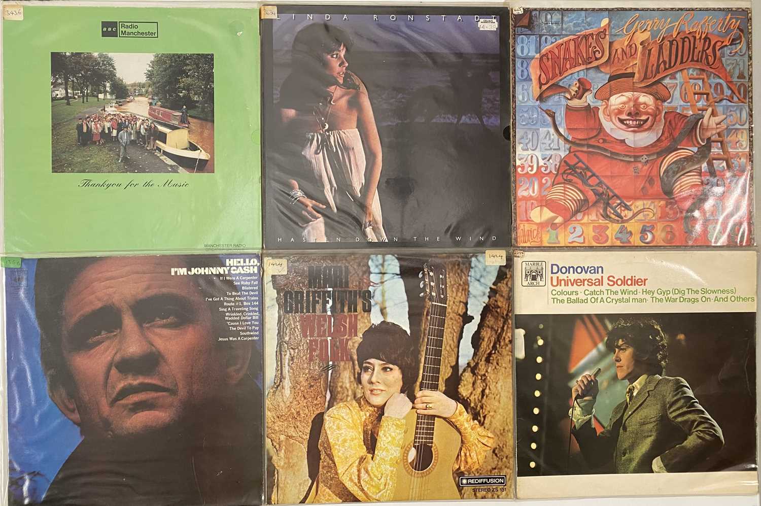 FOLK/ COUNTRY/ SINGER-SONGWRITER - LP COLLECTION - Image 5 of 5