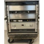 STRAWBERRY STUDIOS - STRAWBERRY RENTALS COLLECTION - FLIGHT CASE WITH AMCRON DC300A AMPS.