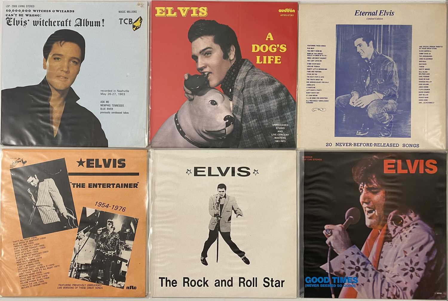 ELVIS - LPs / COMPS / PICTURE DISKS / PRIVATE PRESSINGS COLLECTION - Image 3 of 6