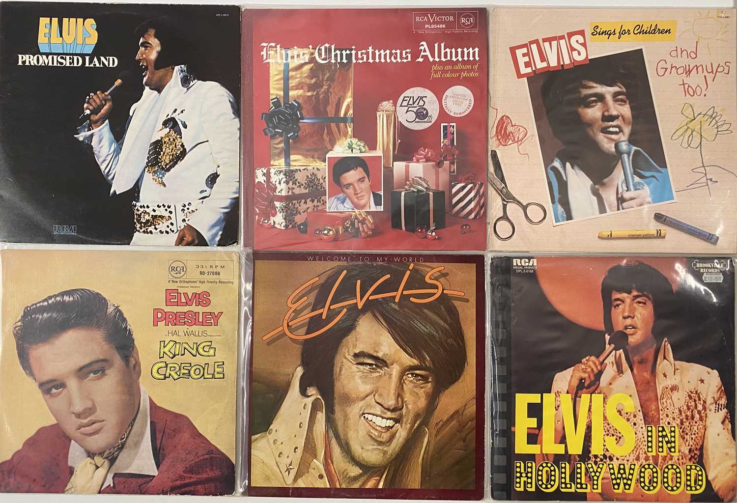 ELVIS - LP COLLECTION - Image 4 of 4