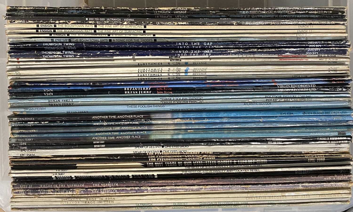 COOL/SYNTH POP/WAVE/PUNK - LP COLLECTION