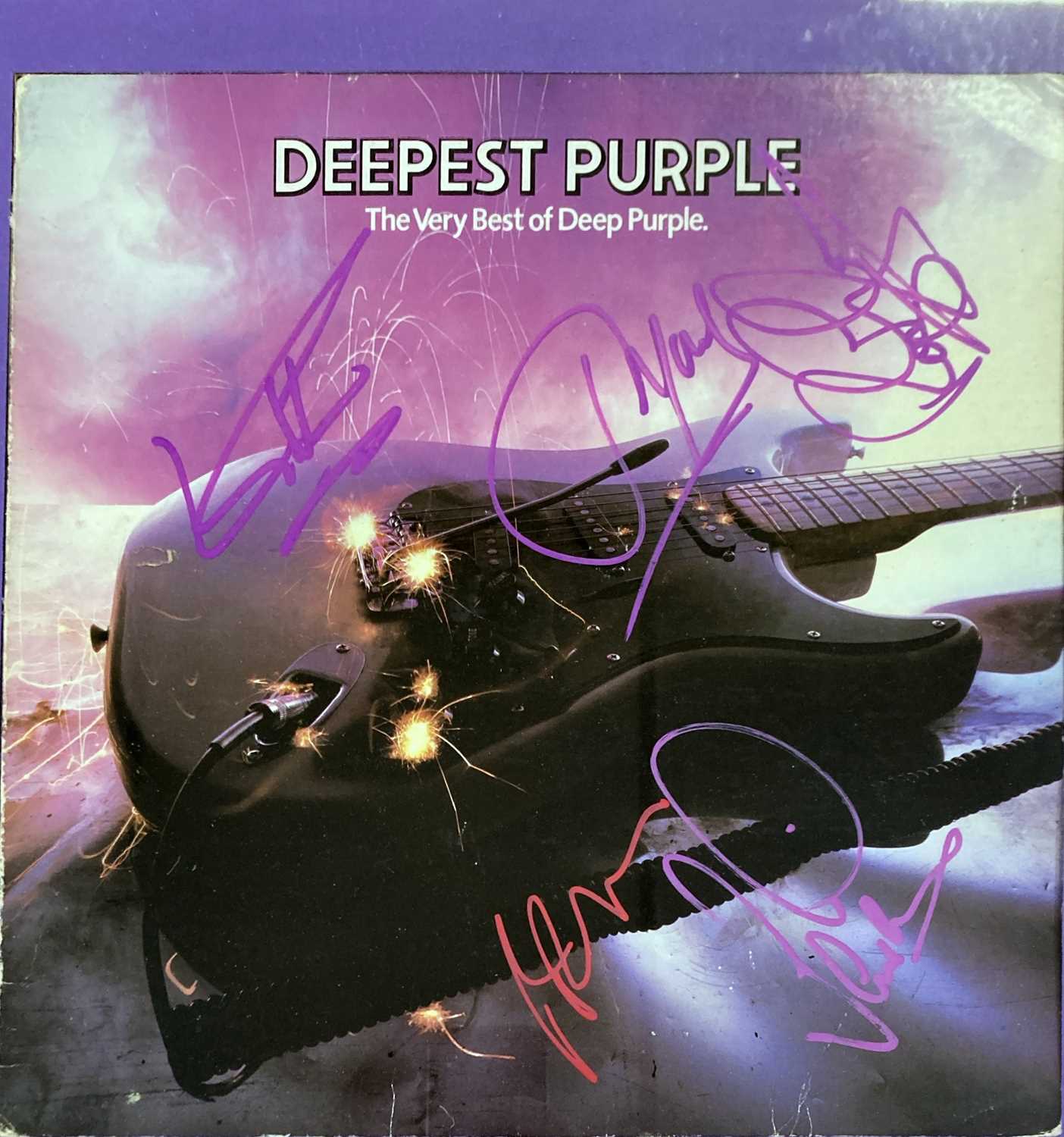 DEEP PURPLE - A FULLY SIGNED LP INC BLACKMORE. - Image 2 of 3