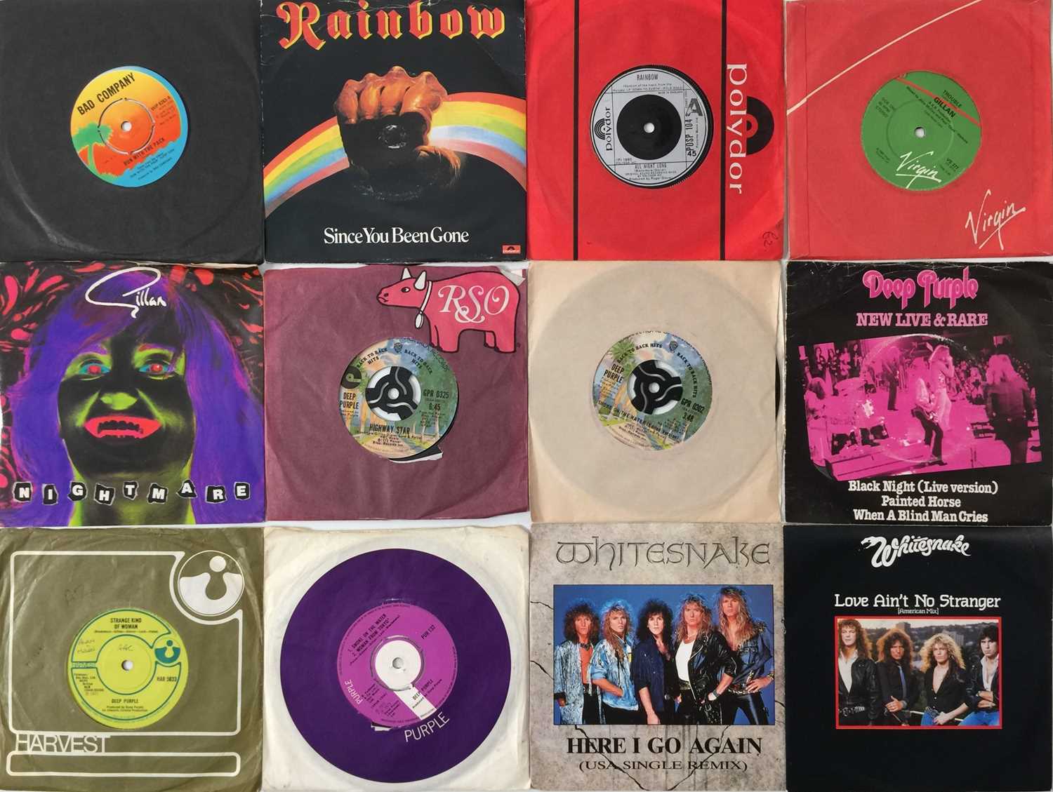 DEEP PURPLE & RELATED / HEAVY ROCK - 7" COLLECTION - Image 2 of 4