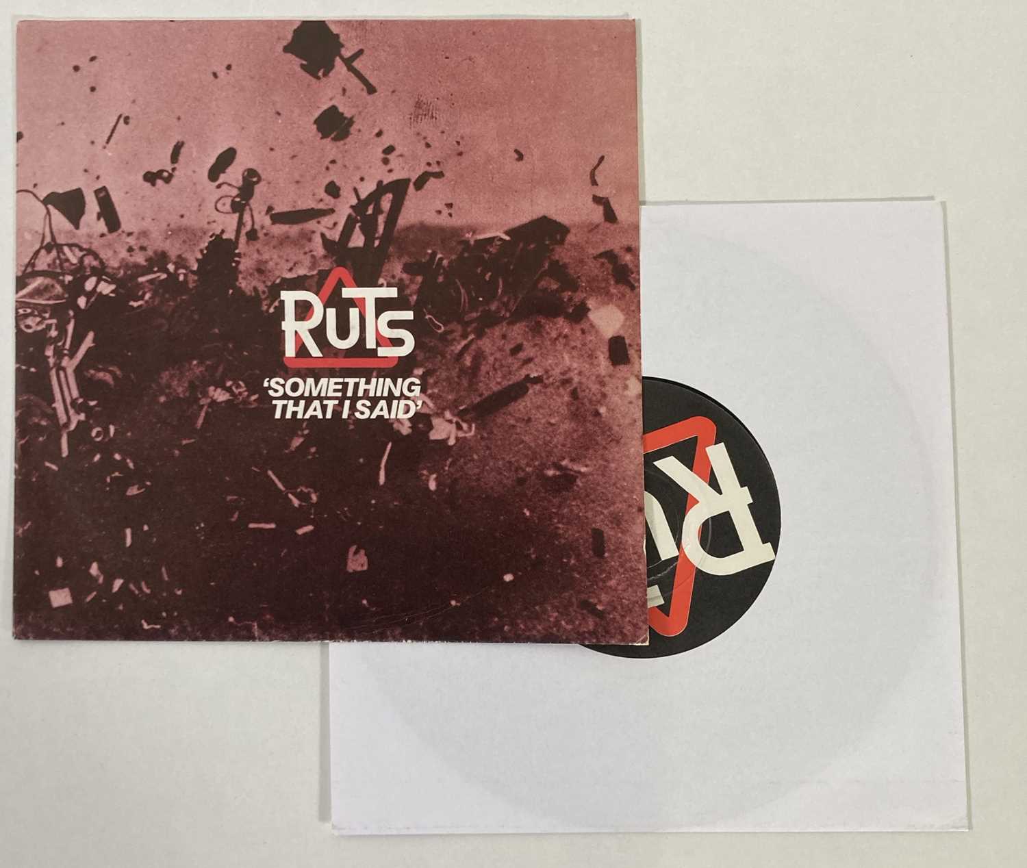 THE RUTS - FULLY SIGNED 7" SINGLE. - Image 4 of 5