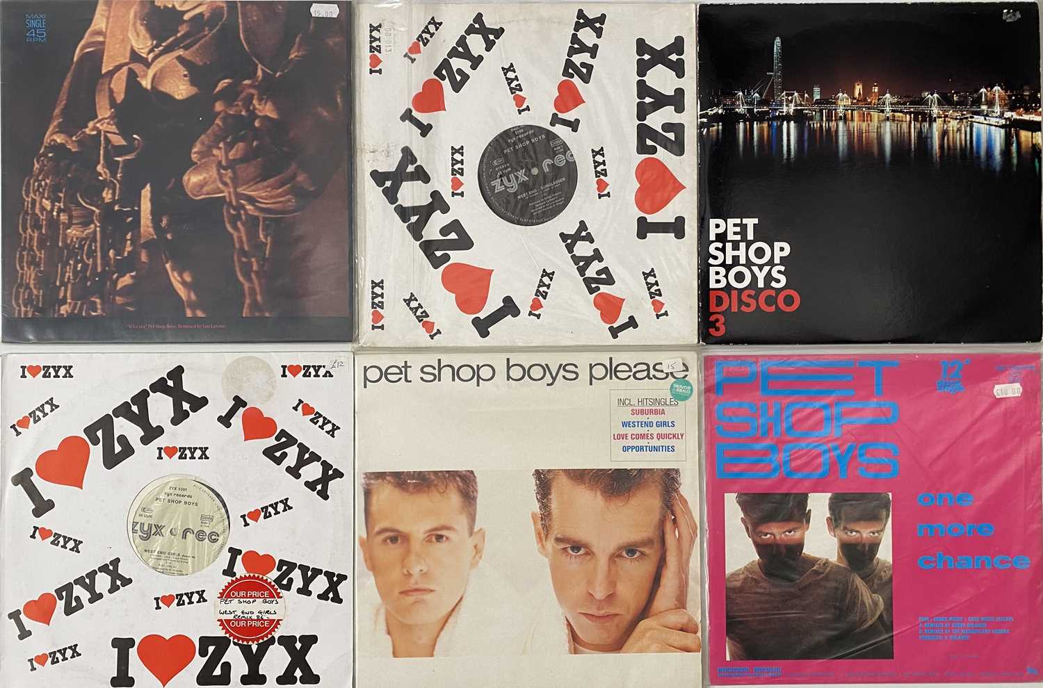 PET SHOP BOYS/ MARC ALMOND/ SOFT CELL - LPs/ 12"