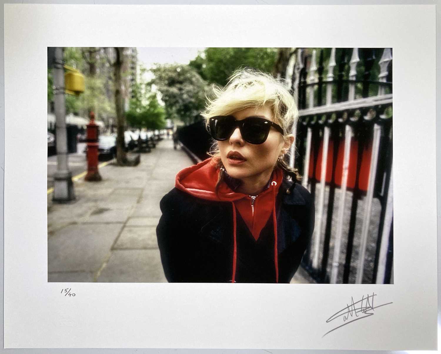 MARTYN GODDARD - BLONDIE / DEBBIE HARRY, LIMITED EDITION PRINT.