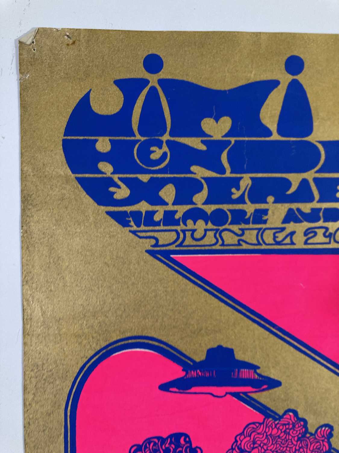 JIMI HENDRIX - ORIGINAL OSIRIS FILLMORE POSTER. - Image 6 of 12