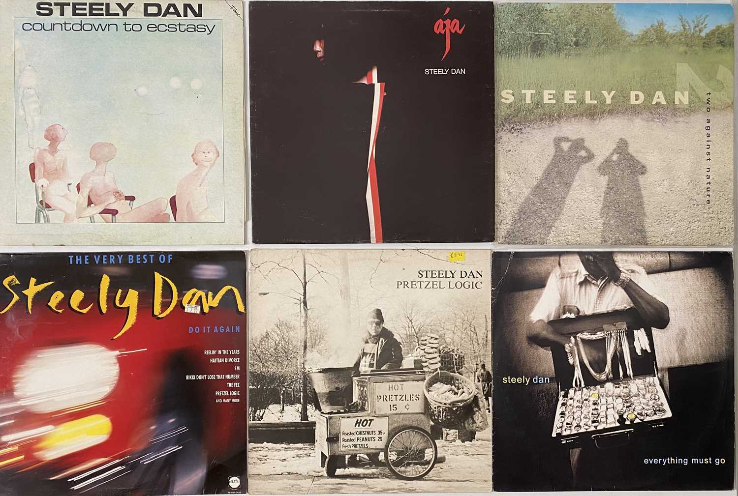 STEELY DAN - LP PACK (INC MODERN RARITIES)