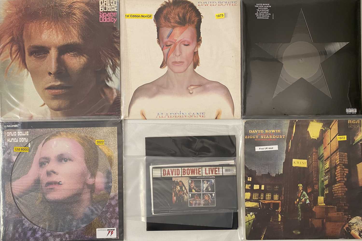 DAVID BOWIE AND RELATED - LP PACK