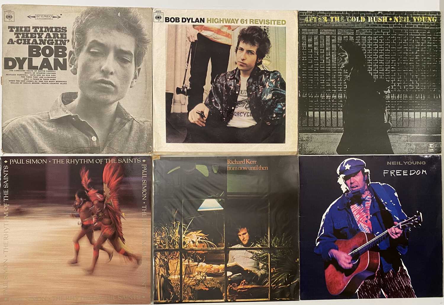 FOLK/ COUNTRY/ SINGER-SONGWRITER - LP COLLECTION