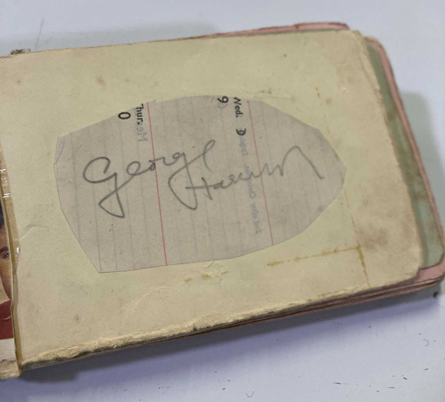 AUTOGRAPH BOOK TO INCLUDE THE BEATLES / ROLLING STONES / ROY ORBISON. - Image 2 of 6