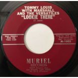 TOMMY LOUIS - LOOKIE THERE/ WAIL BABY WAIL 7" (US ROCK N ROLL - MURIEL M-1002)