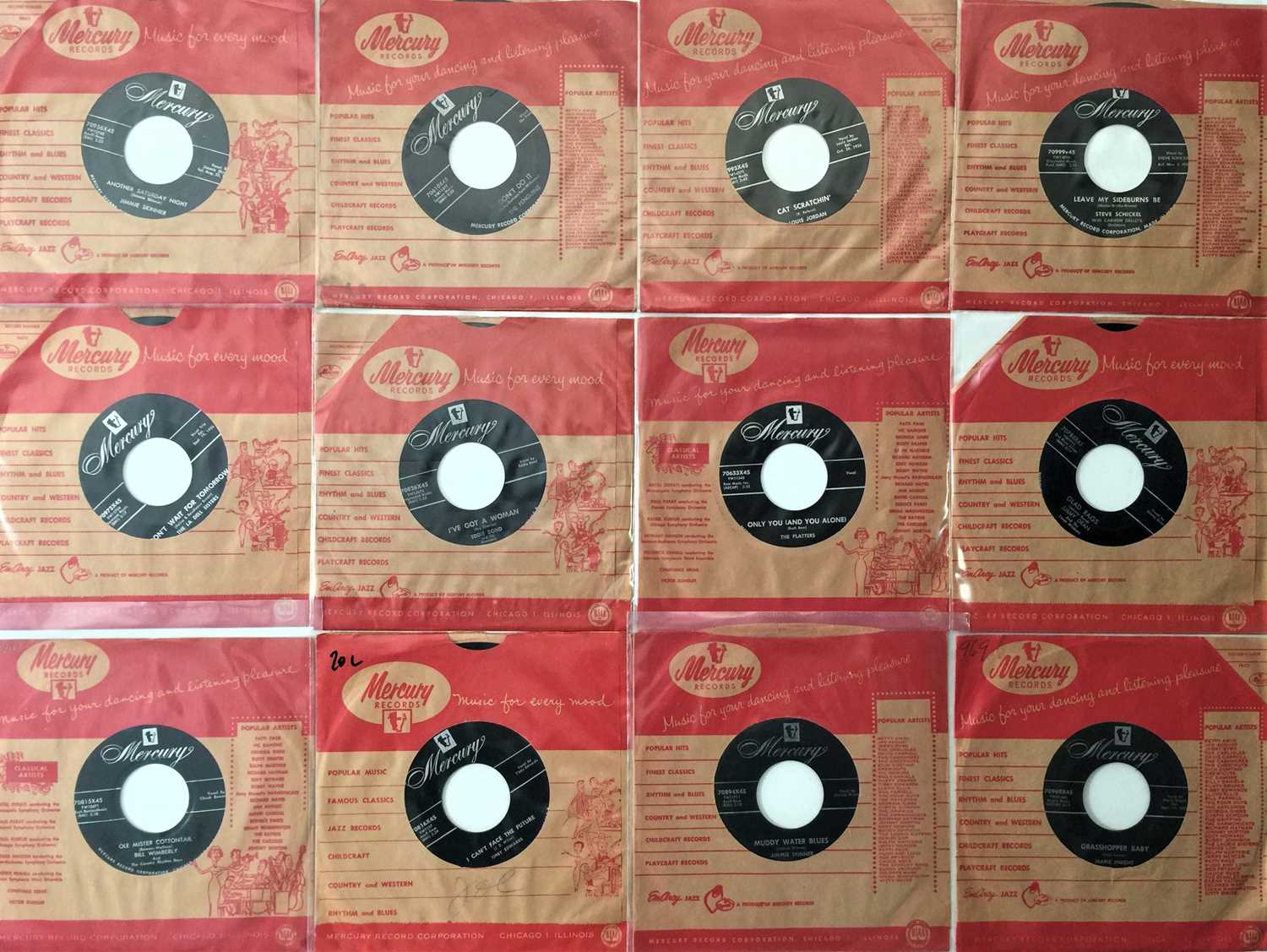 MERCURY RECORDS - 7" COLLECTION - Image 2 of 4