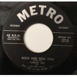 CURLEY JIM AND THE BILEY ROCKS - ROCK AND ROLL ITCH 7" (US ROCKABILLY - METRO 100)