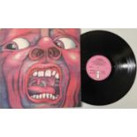 KING CRIMSON - IN THE COURT OF THE CRIMSON KING LP (UK OG - PINK ISLAND - ILPS 9111)