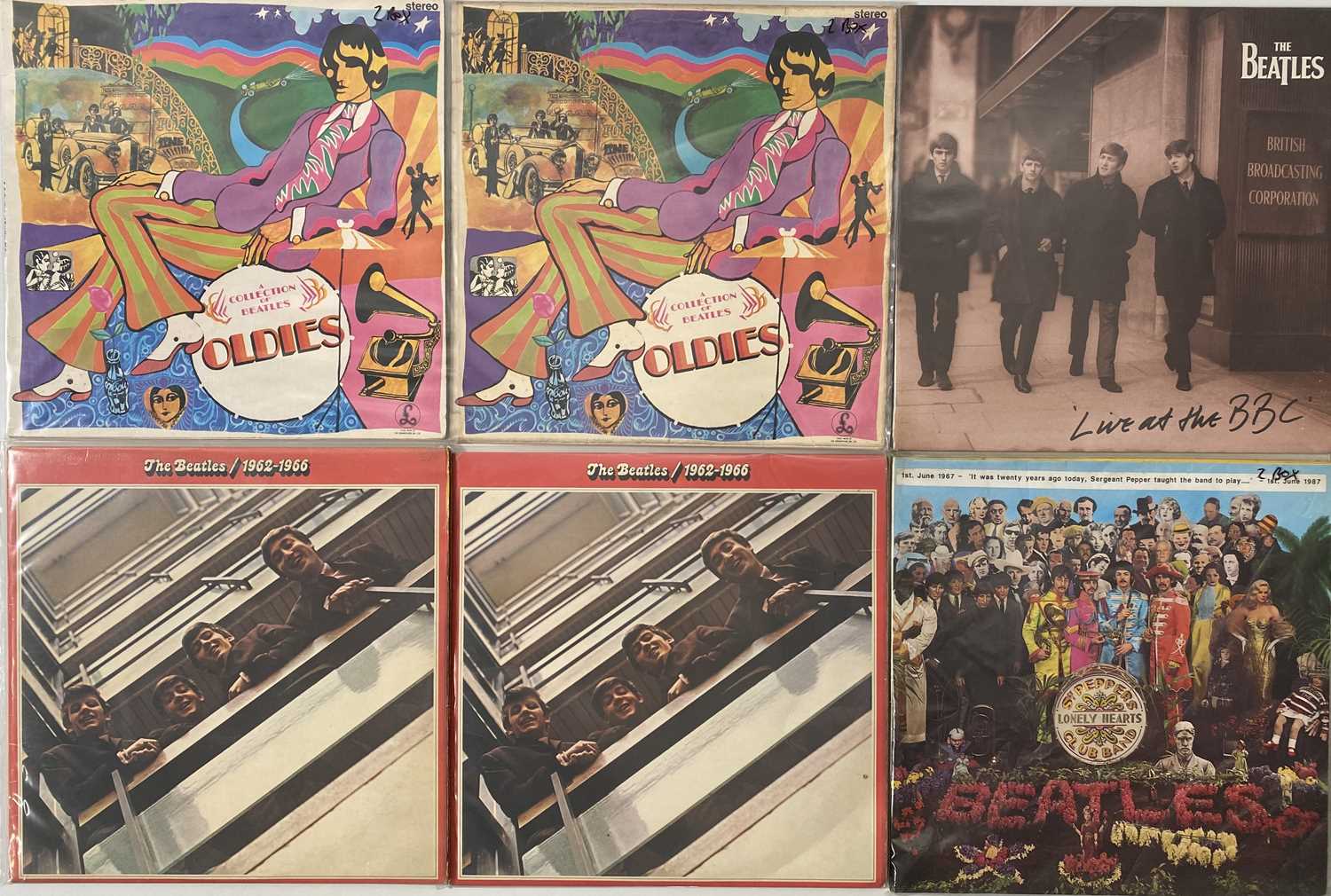 THE BEATLES AND RELATED - LPs