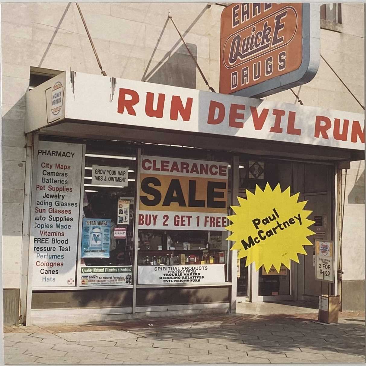 PAUL MCCARTNEY - RUN DEVIL RUN LP (522 3511). - Image 2 of 5