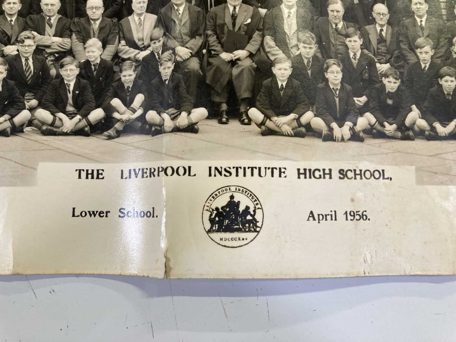 THE BEATLES - ORIGINAL LIVERPOOL INSTITUTE SCHOOL PHOTOGRAPH 1956 - PAUL MCCARTNEY / GEORGE HARRISON - Image 18 of 18