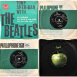 THE BEATLES - 7"/EP COLLECTION (WITH SUPERB OG GERMAN MY BONNIE EP)