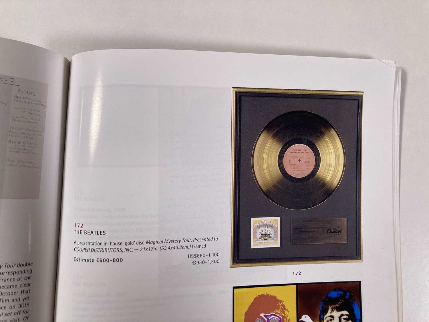 THE BEATLES - IN HOUSE PRESENTATION AWARD FOR MAGICAL MYSTERY TOUR. - Image 5 of 6