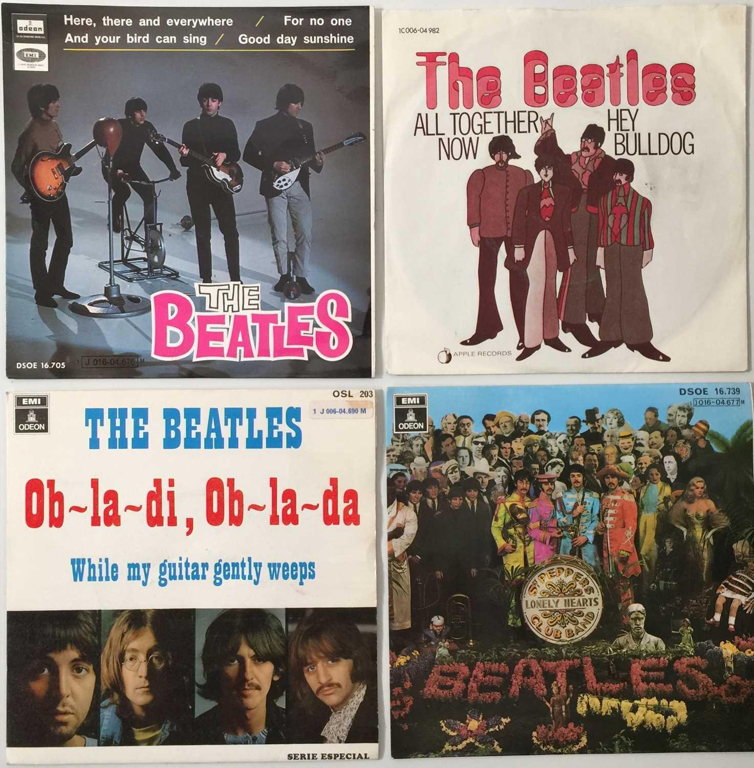 THE BEATLES - SPANISH 7" EP RARITIES